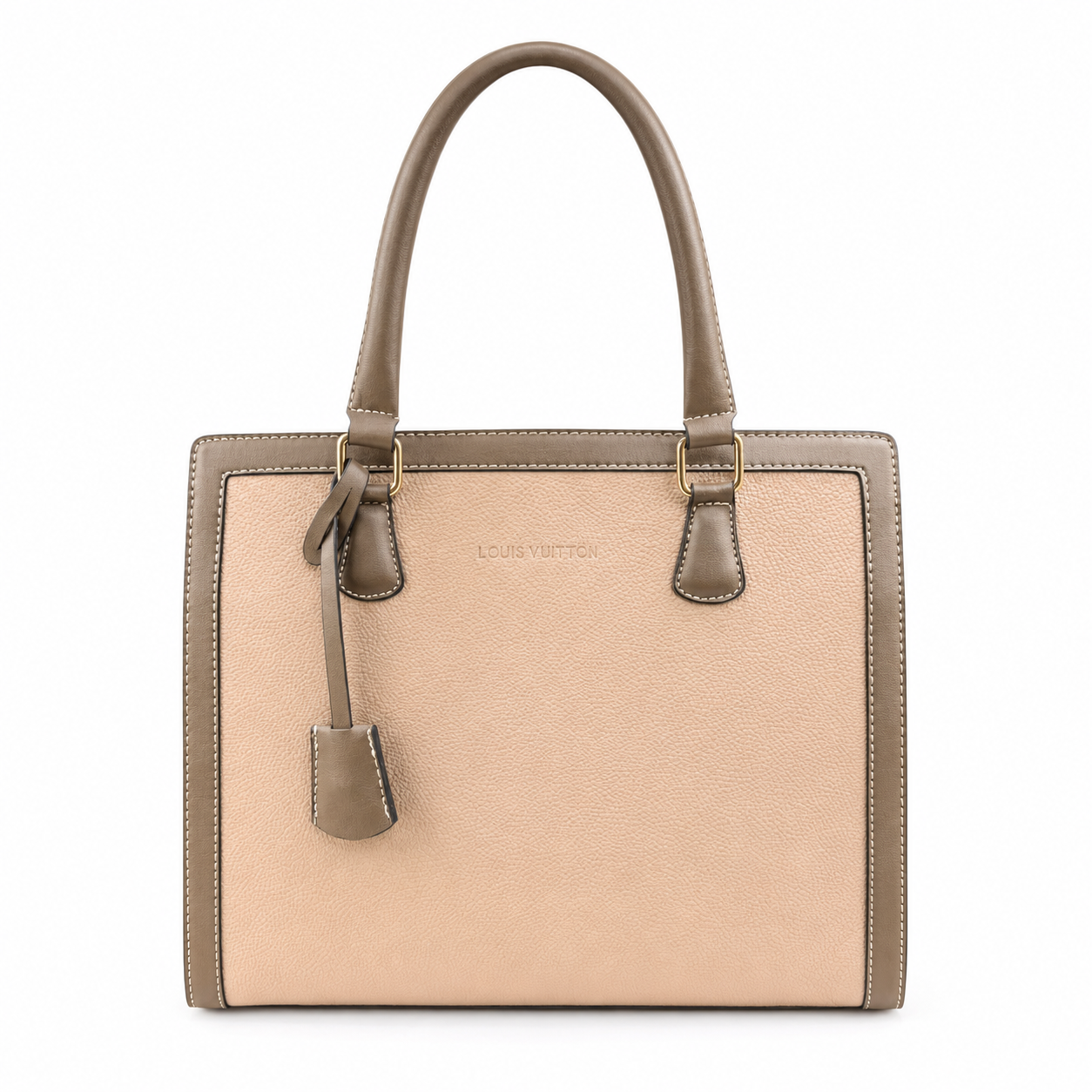 Classic Two-Tone Tote Bag