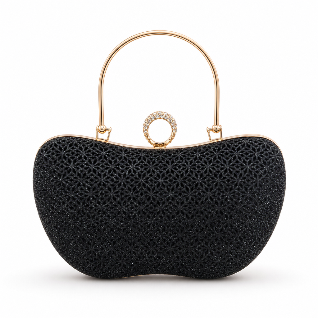 Crystal Handle Evening Bag