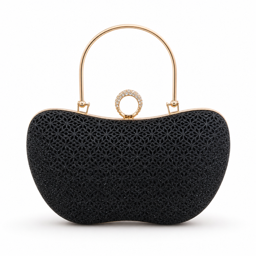 Crystal Handle Evening Bag