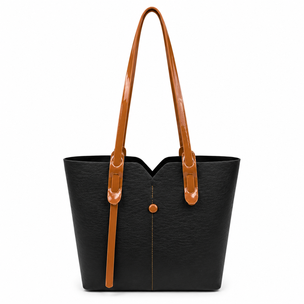 Noir Dual Tone Tote Set