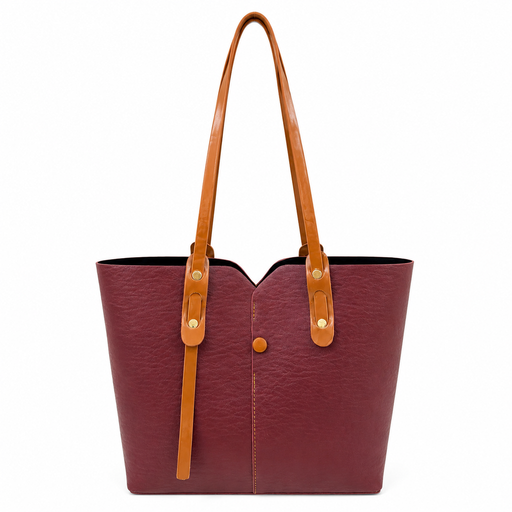 Noir Dual Tone Tote Set