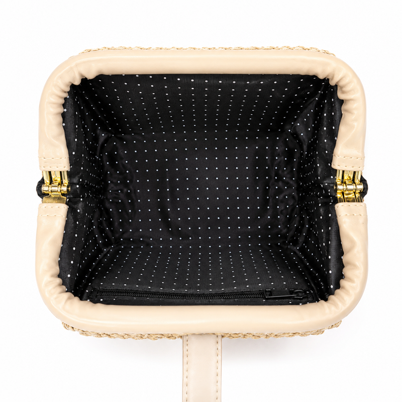 Golden Chain Weave Mini Bag