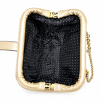 Golden Chain Weave Mini Bag