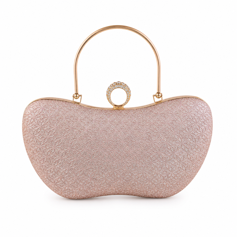 Crystal Handle Evening Bag