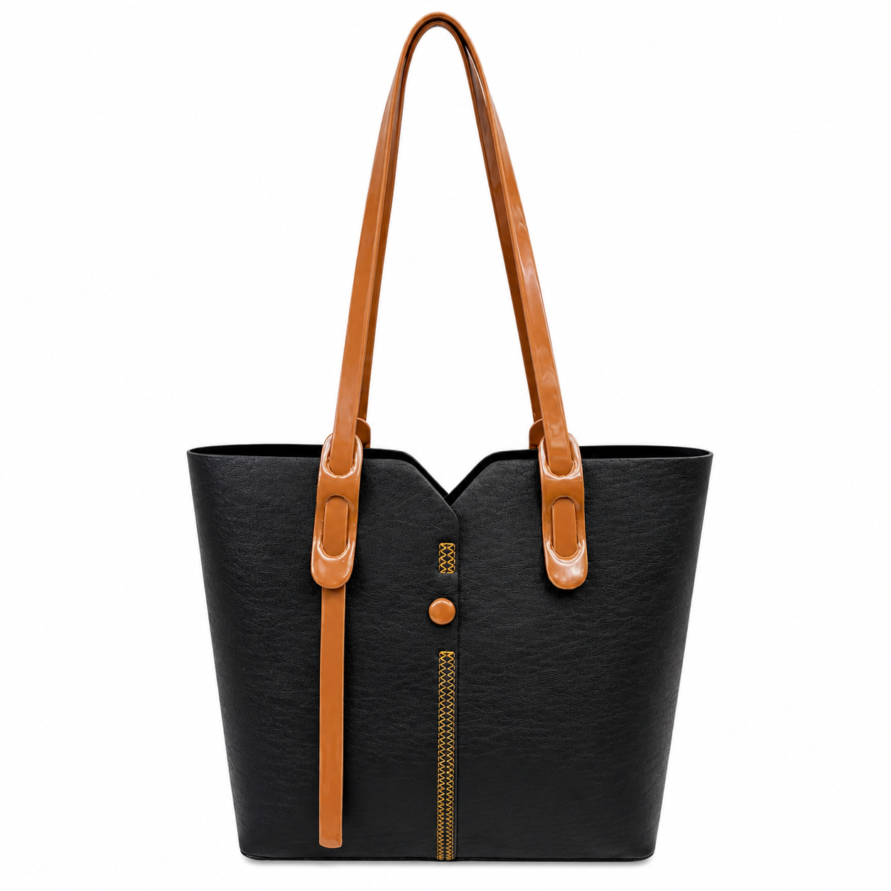 Noir Dual Tone Tote Set