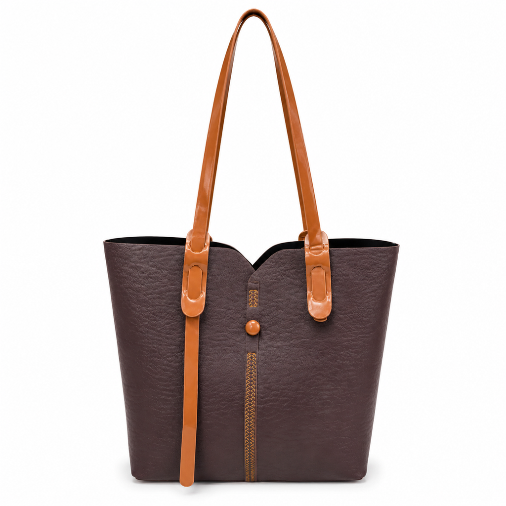Noir Dual Tone Tote Set