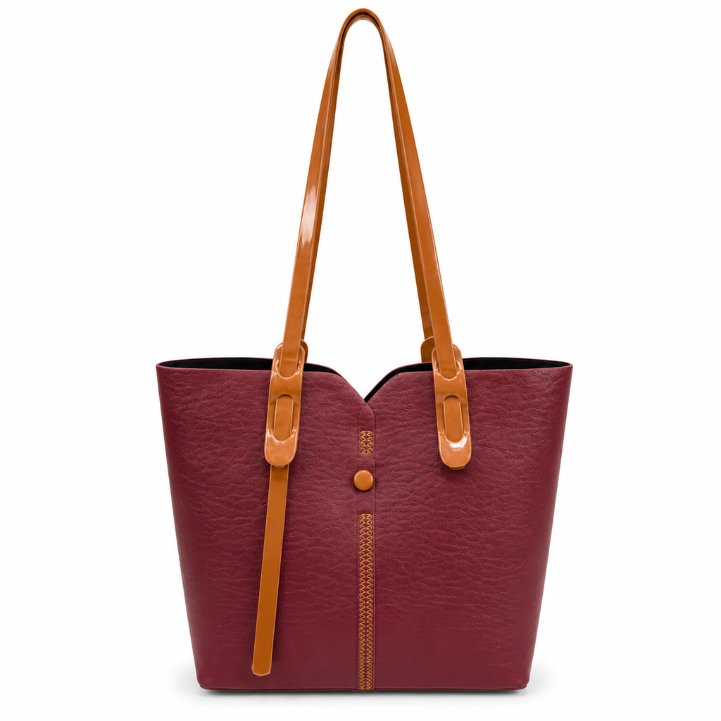 Noir Dual Tone Tote Set