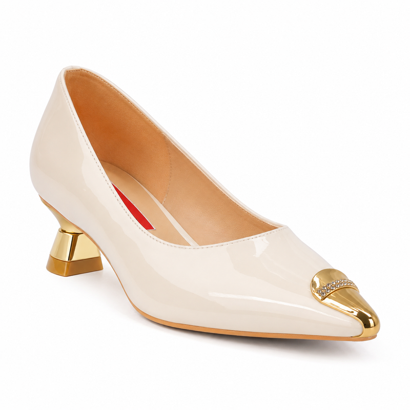 Metal Tip Pump Heel