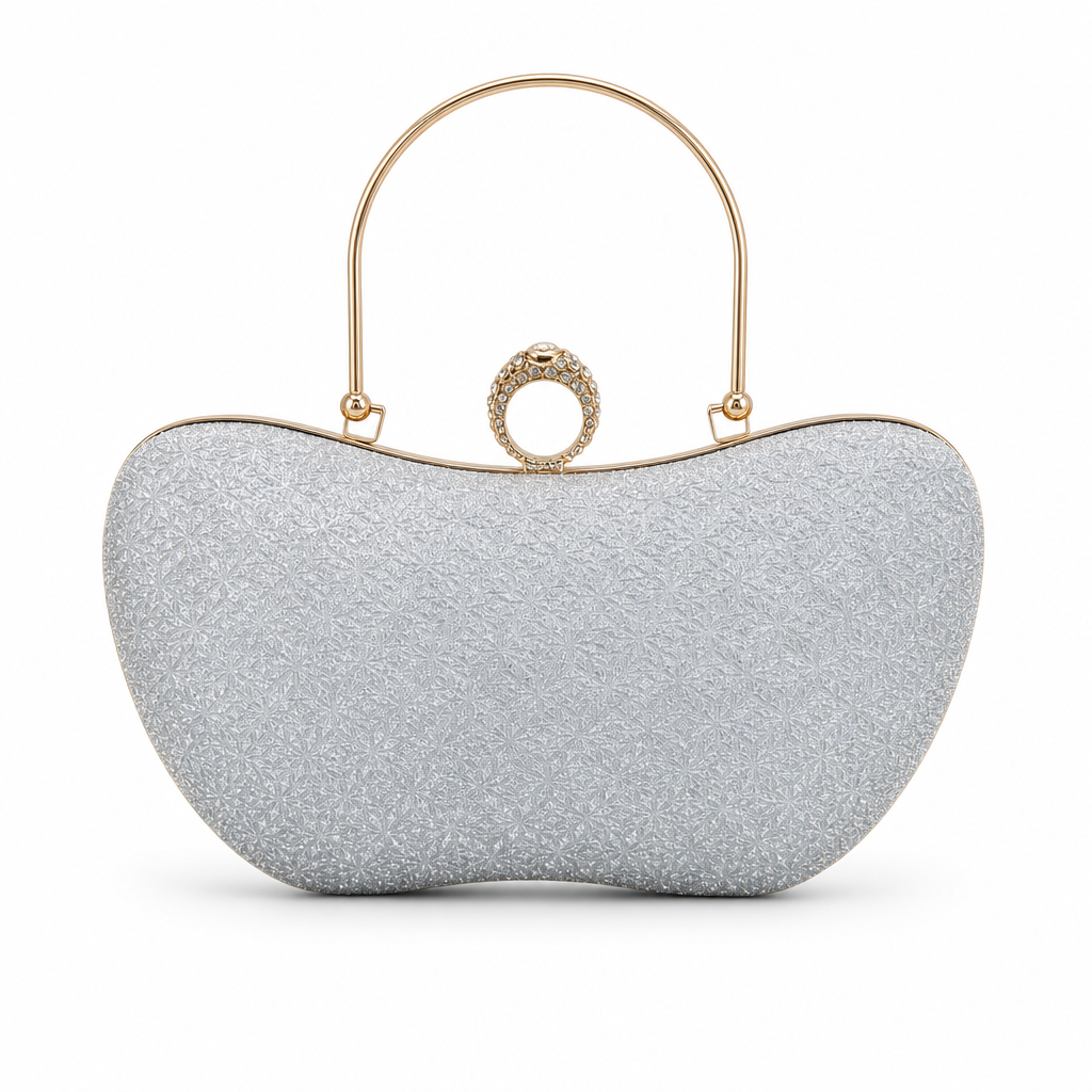 Crystal Handle Evening Bag